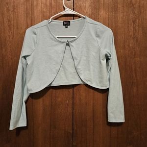 Lilt sweater girls XL teal